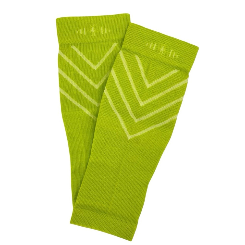 Smartwool Neon Green Compression Sleeves